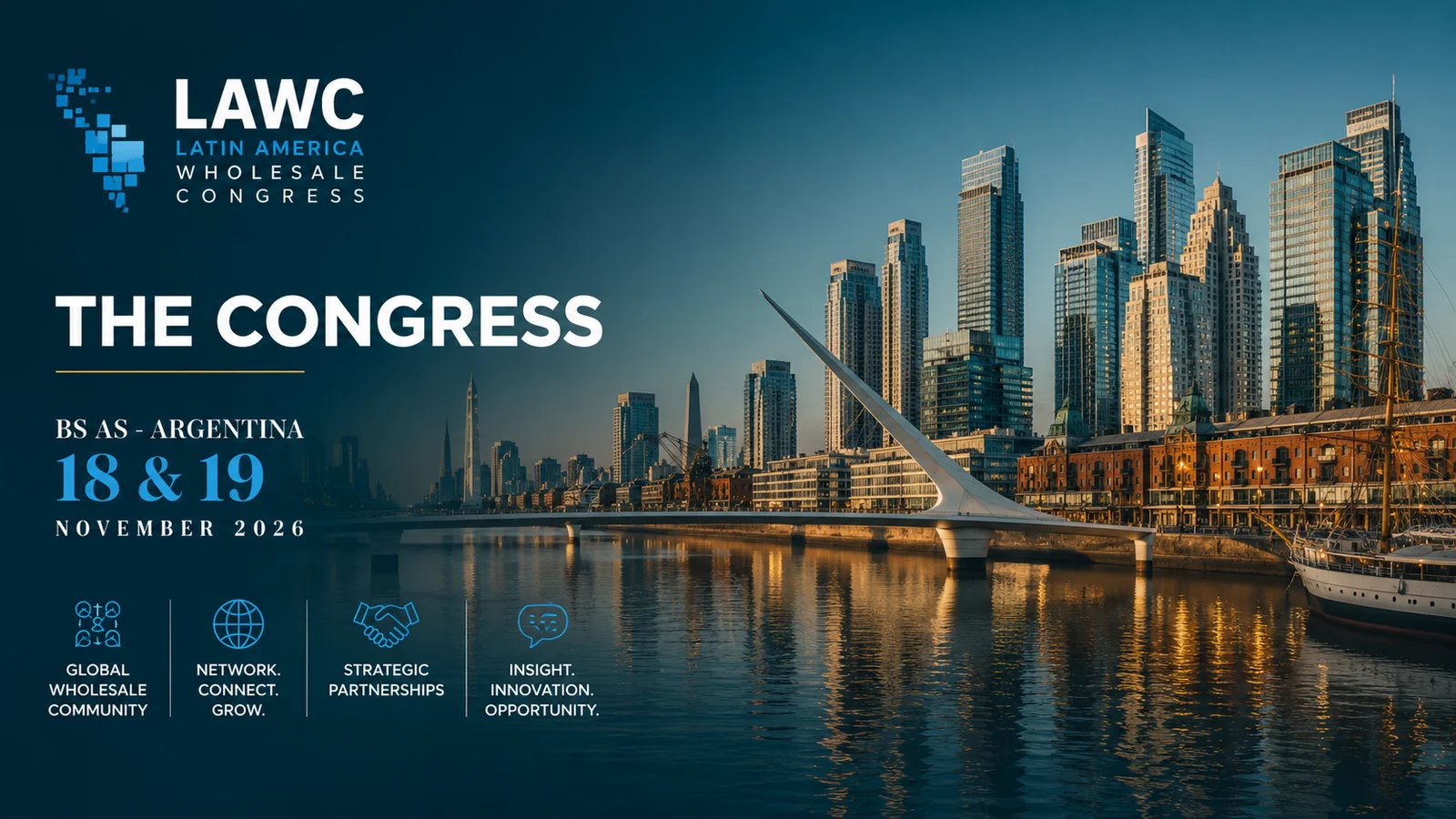 LAWC 2026 — Latin America Wholesale Congress, Buenos Aires, Argentina
